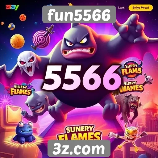 Diversidade de jogos disponíveis no fun5566