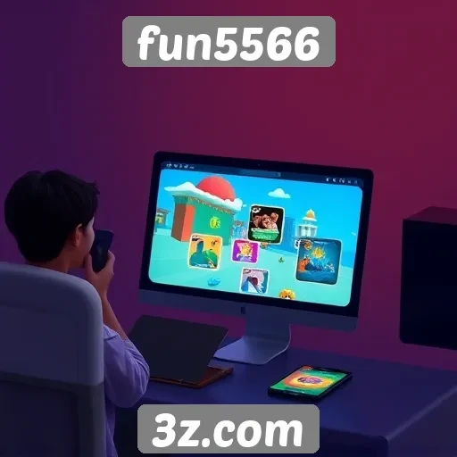 Experiência do usuário no site fun5566