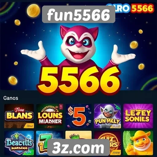 Jogos populares disponíveis na plataforma Fun5566